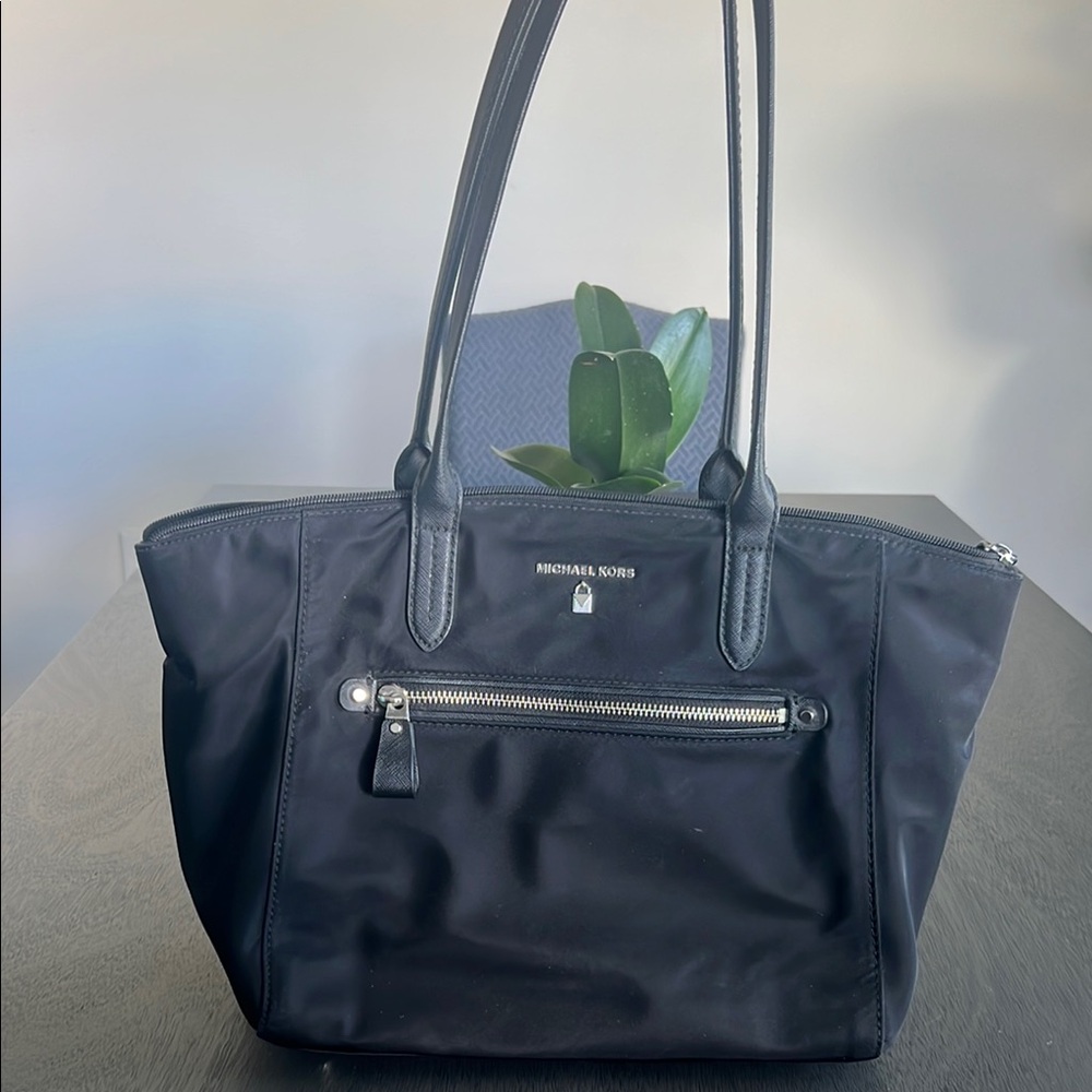 Michael Kors Black Nylon Tote